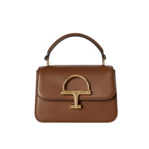 Gucci Siena Small Top Handle Bag Brown 19Cm