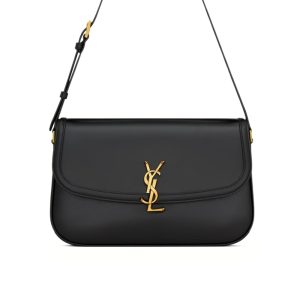 Saint Laurent Solferino Medium In Box Black 29Cm