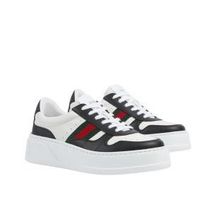 Gucci Women Chunky Trainers Black And White