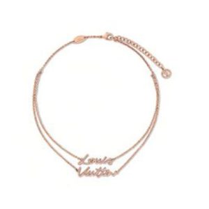 LV Script Necklace