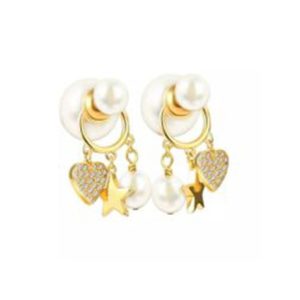 DIOR Pearl charm earrings