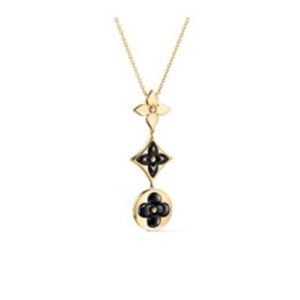 LV Color Blossom Lariat Necklace