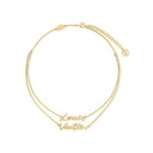 LV Script necklace