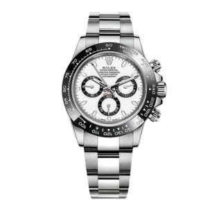 Rolex Cosmograph Daytona Silver White 40Mm 0001