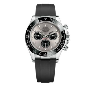 Rolex Cosmograph Daytona Silver Oysterflex 40Mm