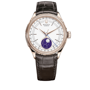 Rolex Cellini Moonphase White