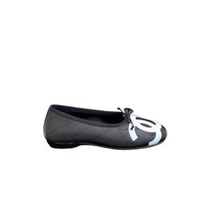 CHANEL Quilted Ballerina Flats