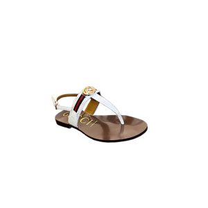GUCCI Women's Interlocking G Web sandal 282509
