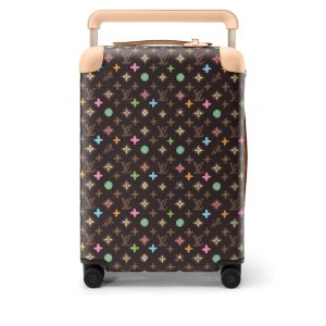 Louis Vuitton Horizon 55 Suitcase Monogram Craggy Coated Canvas Chocolate 55Cm M47070